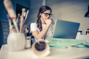 confused freelancer